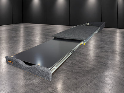 INFINITY High Deck Slide with removable preparation table extended