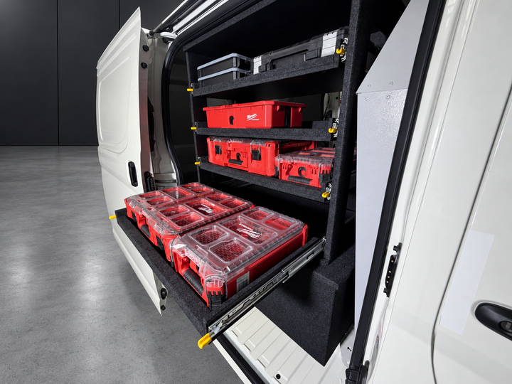 Milwaukee Access Side Door Shelving